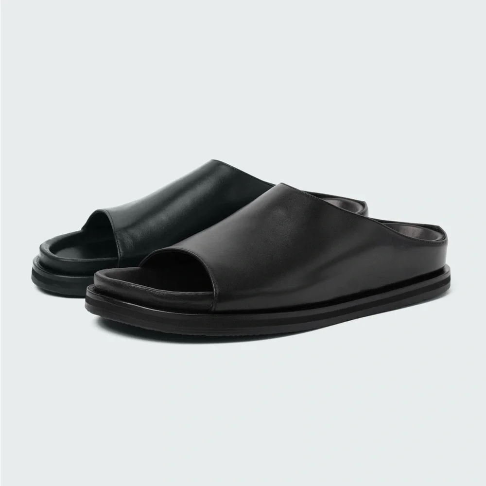 Black Women's Sandals - Picture 4 of 5